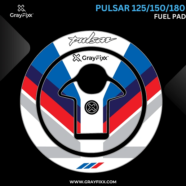 Pulsar 125/150/180 Fuel Pad | Premium 3D Gel Fuel Pad, Pack of 1